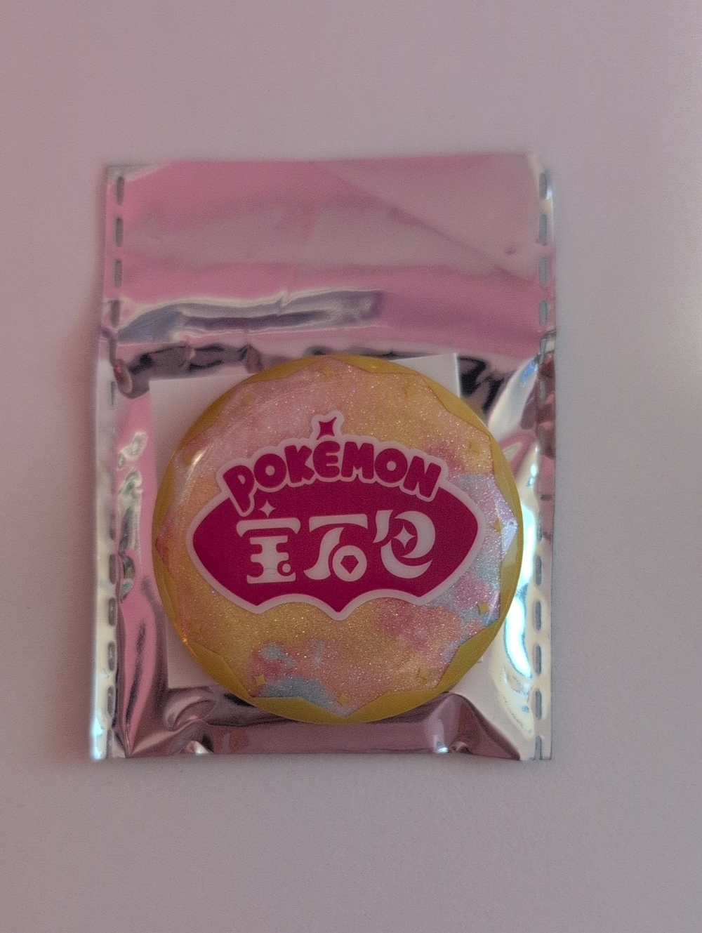 Pokemon Chinese Exclusive Gem Badge Pack Stampy Rare Badge